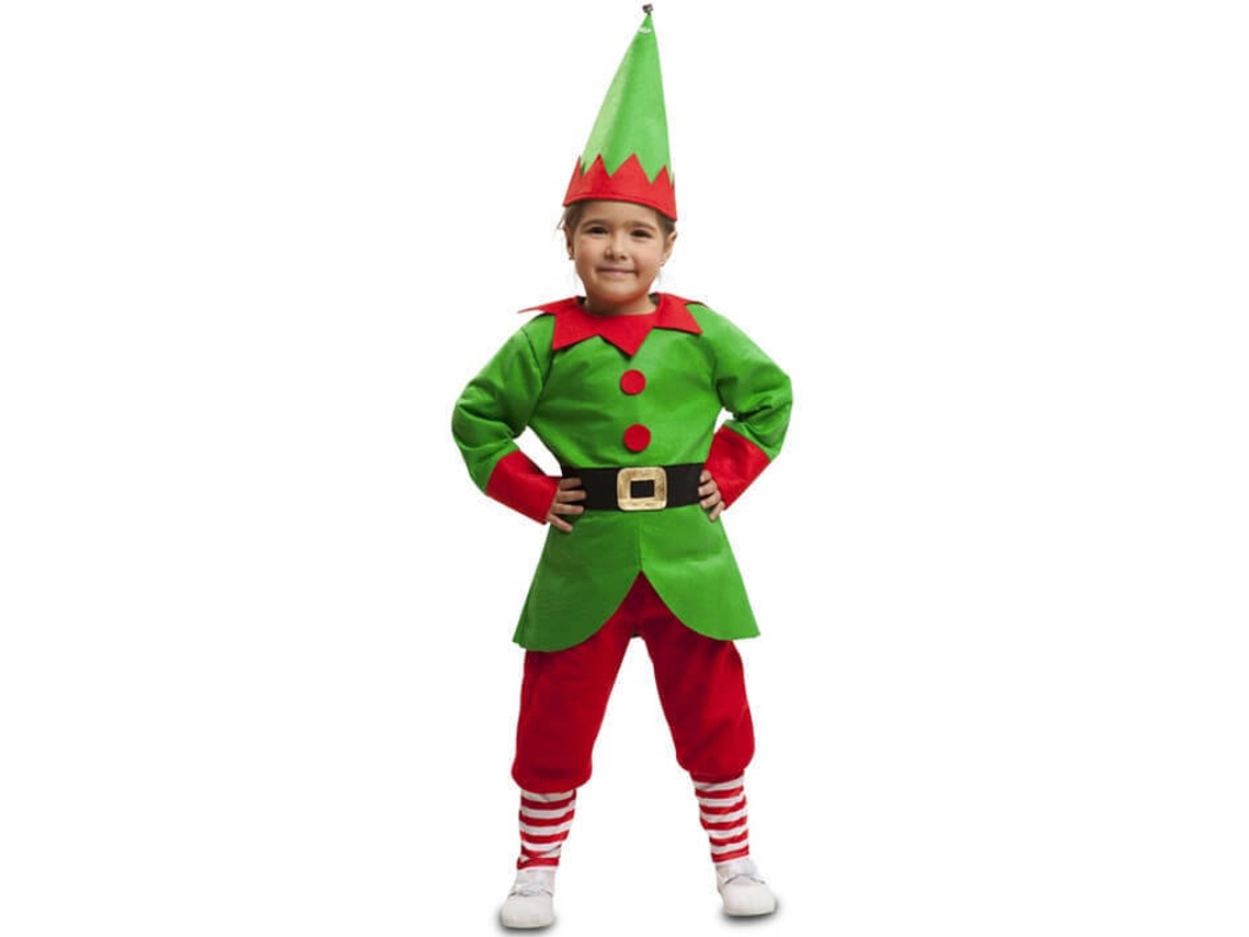 Fato de Menino DISFRAZZES Elfo De Natal (Tam: 5 a 6 anos)