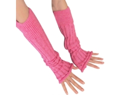 Luvas De Tricô Sem Dedos, Manga Curta, Estilo Anos 2000, Luvas Para Aquecer Os Pulsos, Ideais Para Halloween, Baile De Máscaras E Formatura, Na C