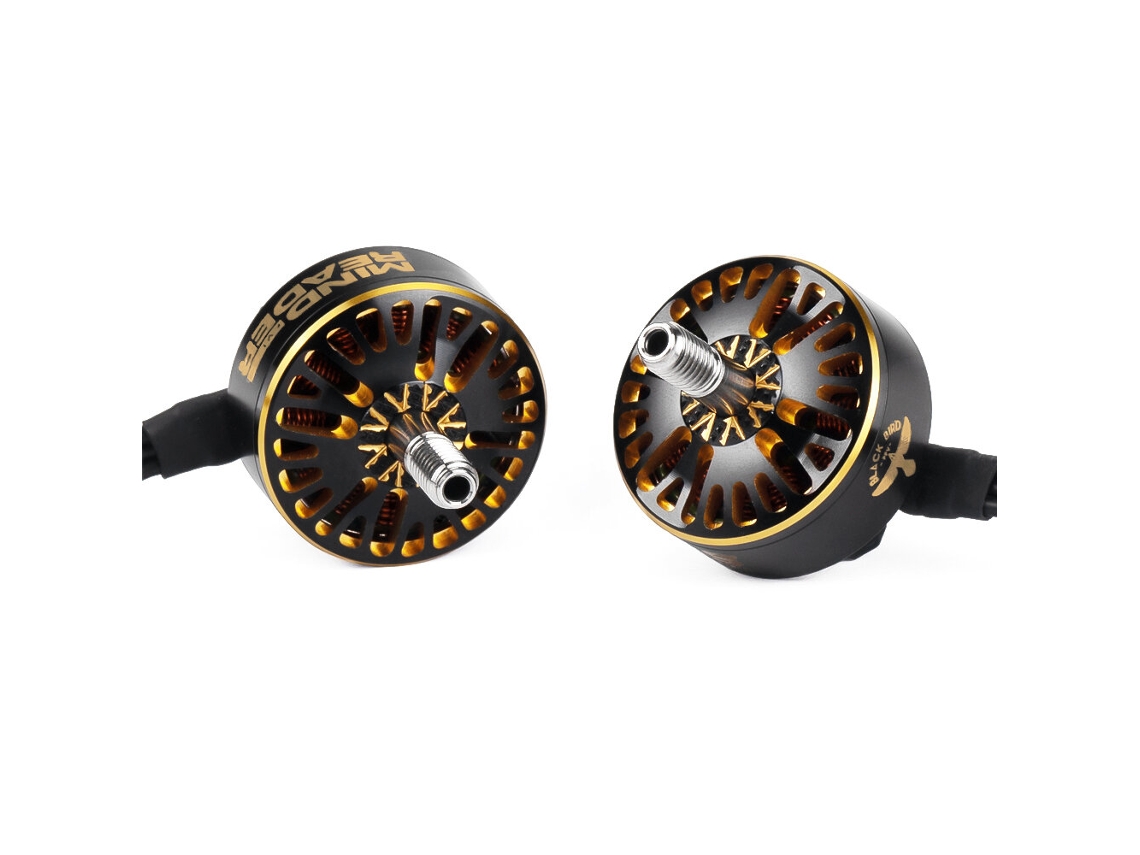 Motor Brushless Axisflying Blackbird V4 2307 1960kv / 2060kv 6s com Eixo de 5mm para Drones de Corrida Fpv Freestyle Rc de 5 Polegadas. MDUG