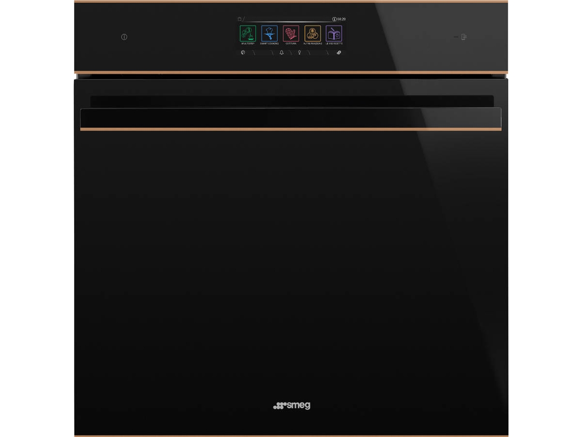 Forno SMEG Dolce Stil Novo SO6606WS4PNR (68 L - 59.7 cm - Hidrolítico - Preto)