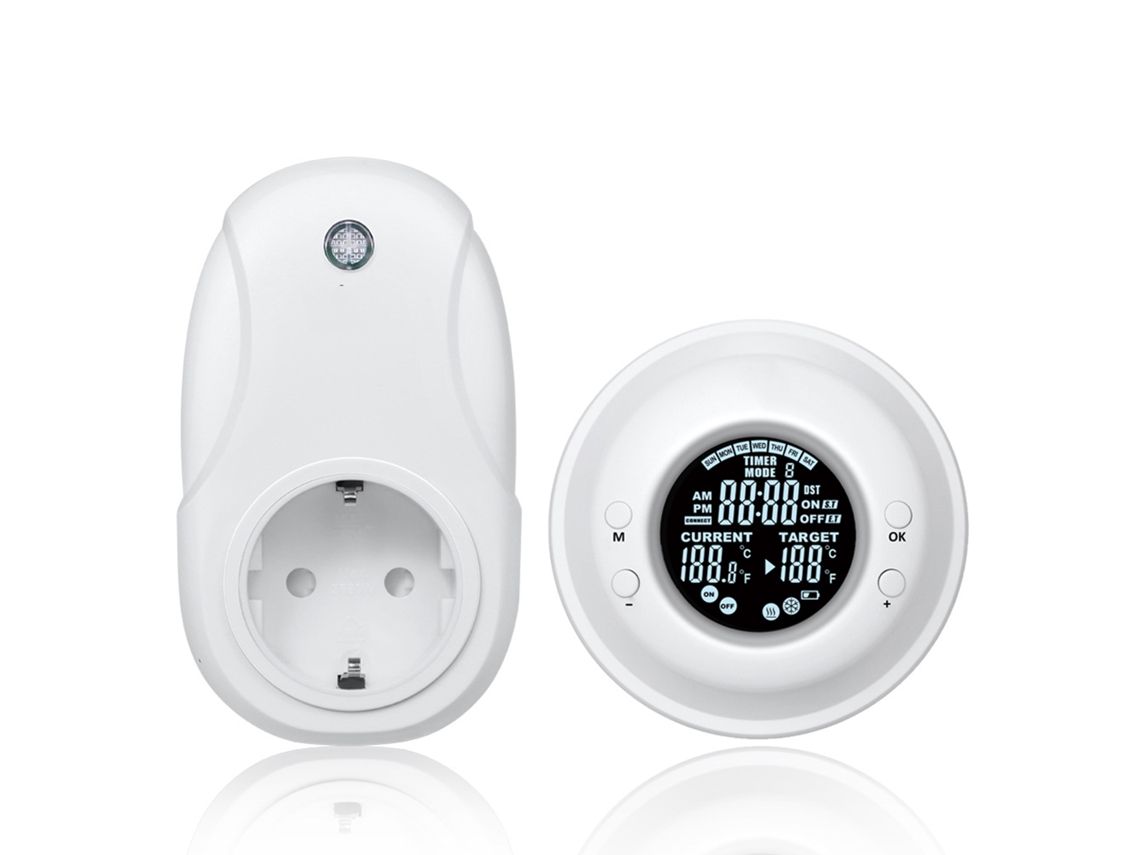 Laxiscreed Regulador De Temperatura Padrão Ue 250v Para Controle Online De Energia