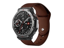 Pulseira De Couro Com Fivela De Rebite Xdfind Para Amazfit T-rex 3