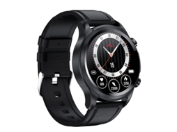 Smartwatch PETHUEL E400 Não Invasivo Glicose no Sangue Ecg Monitoramento de Oxigênio no Sangue Preto