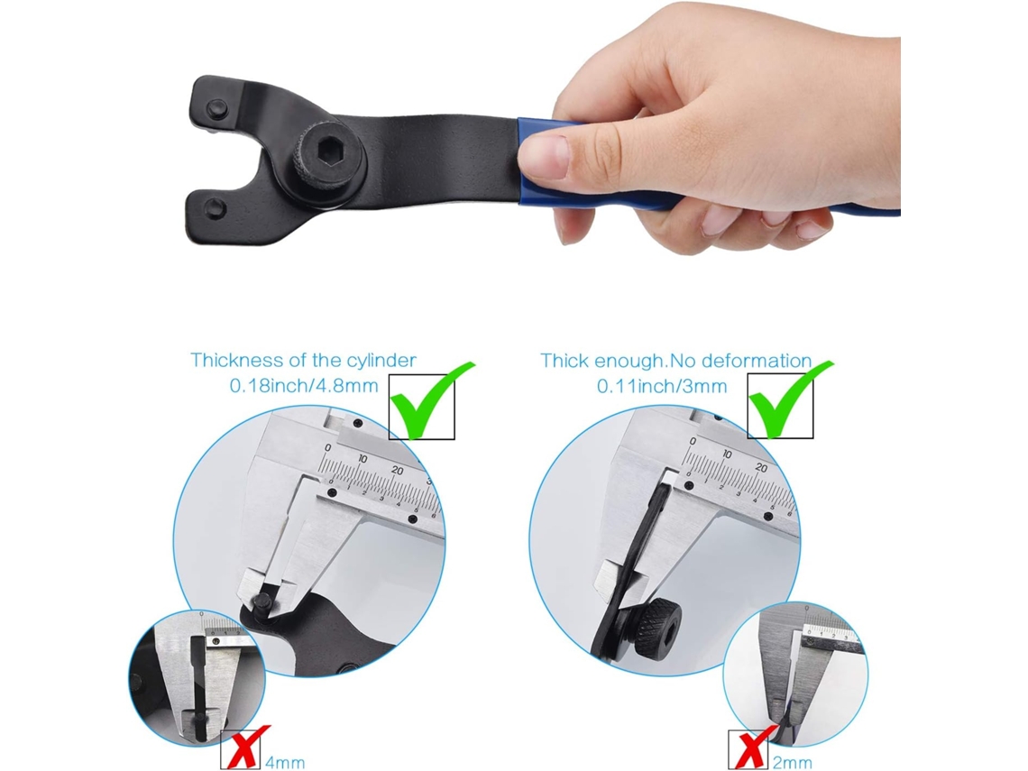Chave Para Esmerilhadeira Angular, Aço Carbono