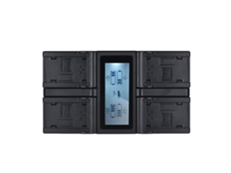 Raum-cargador De Batería Com Tela Lcd Para Câmera
