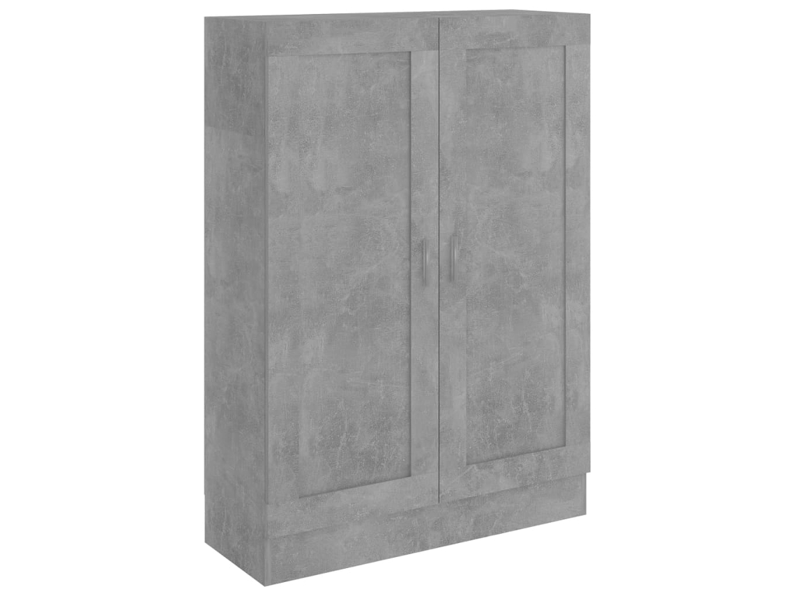 Book Cabinet, Book Cabinets Vidaxl Cinzeto Madeira Processada (n/a)