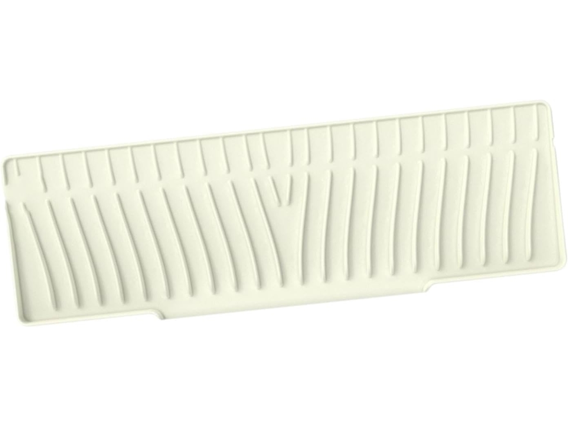 Tapete de Silicone para Torneira, Tapete Pia Ralo, Porta Esponja com Tapete Ralo, Par Protetor Pia