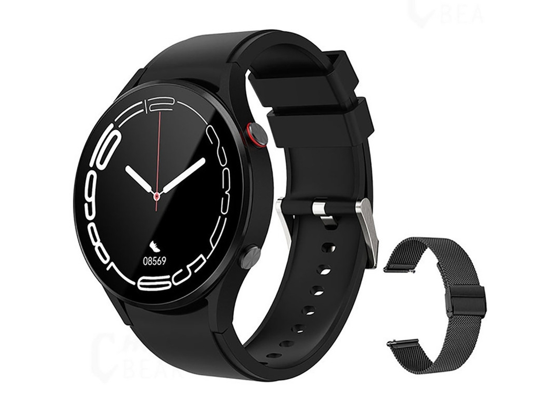 Smartwatch NISSGU À Prova de Água para Android e Ios Preto