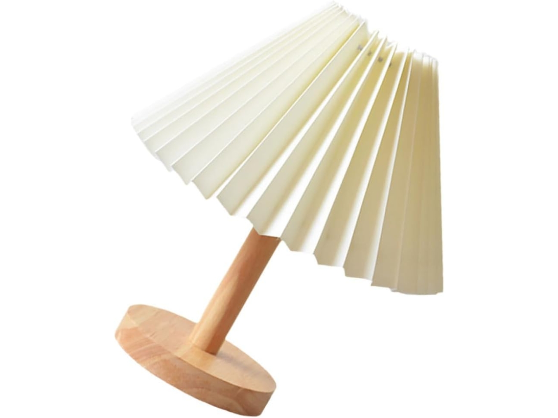 Abajur Retrô em Formato de Saia, Luminária de Cabeceira Decorativa. SFUSHOS