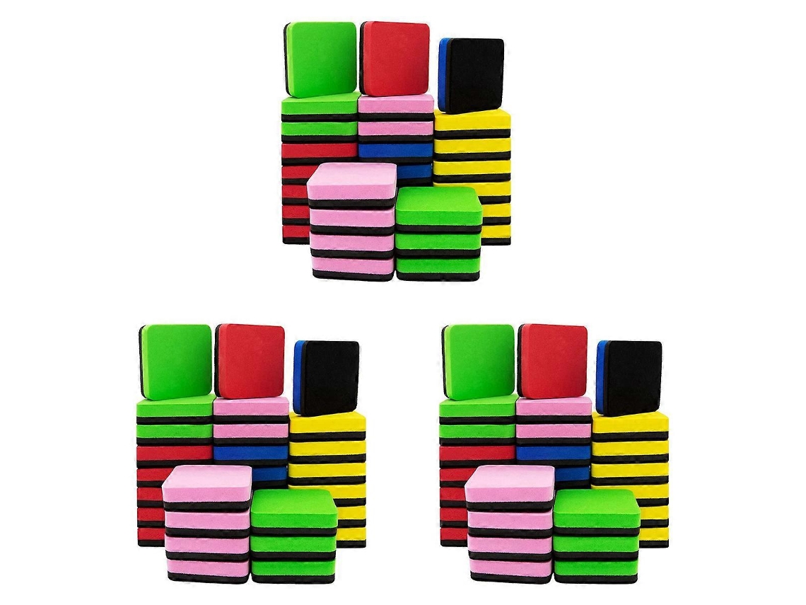Pacote Com 30 Borrachas Laváveis ​​e Reutilizáveis ​​para Limpeza De Marcadores De Quadro Branco Olysi Shop
