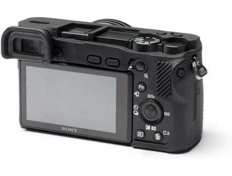 Capa de silicone EASYCOVER Sony A6500 Preto — Compatibilidade: Sony A6500