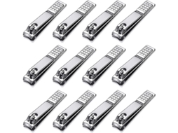 Conjunto De 12 Corta Unhas De Aço Inoxidável, Corta Unhas Para Mãos E Pés E Tesouras De Unha. Sygo