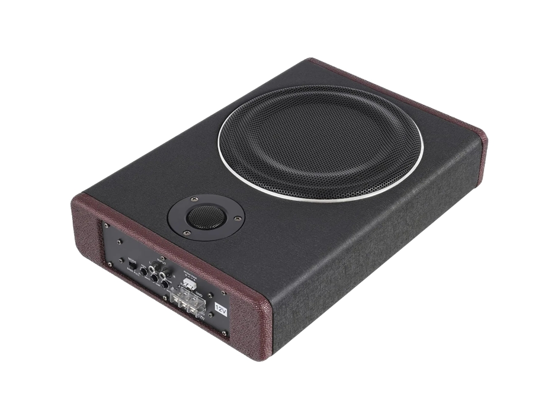 Subwoofer Para Carro, Máx 600w, Rms 200w, Dc 12v, Dimensões 37*25*7.5 Cm, Resposta De Frequência 40hz-200hz