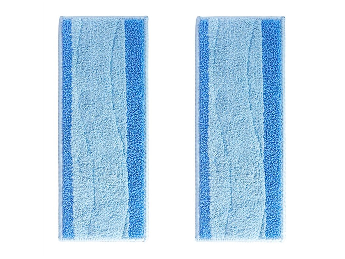 Conjunto de 2 Panos Limpeza Laváveis​​ e Substituíveis para o Robô Doméstico Inteligente Jet M6. Acessórios Esfregão Automático BRILVIBERA