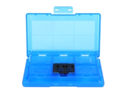 Estojo De Cartão 12-em-1 Nintendo Switch Cor Azul