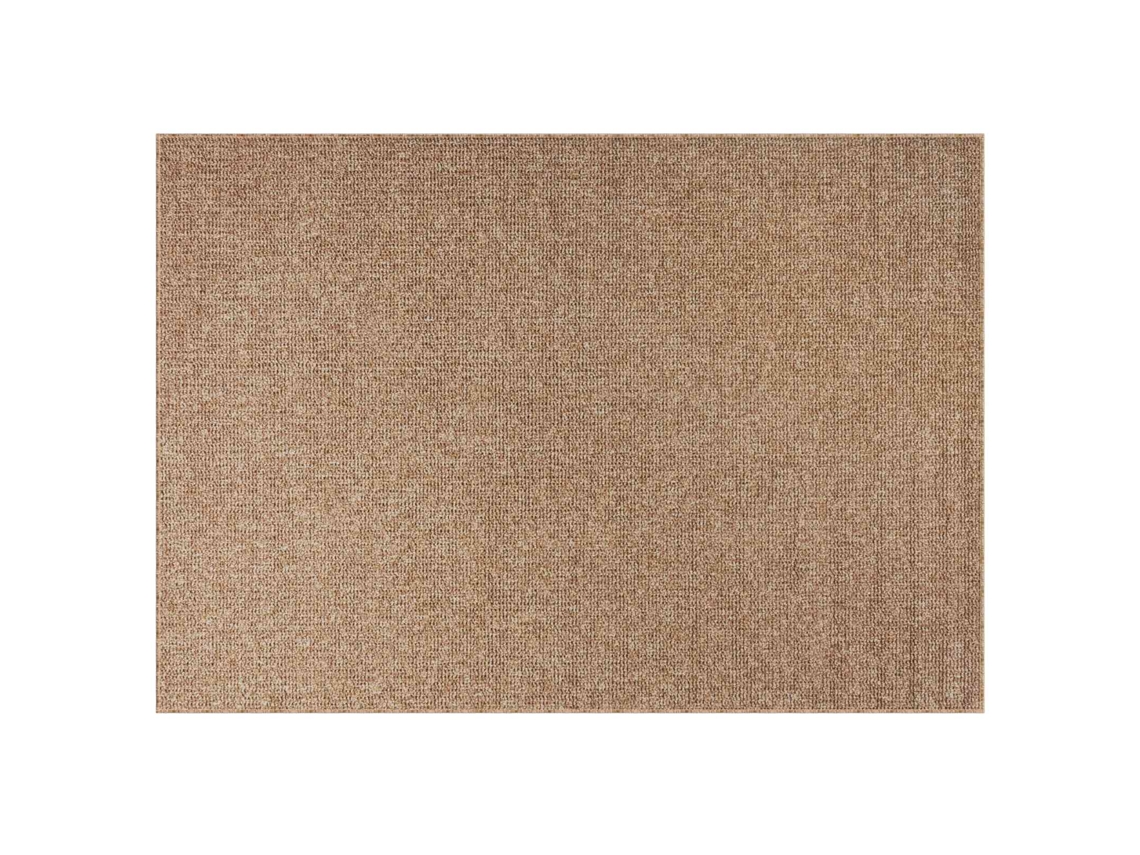 Conjunto 1 Tapete Interno Vidaxl Castanho Poliéster (170 X 120 Cm)