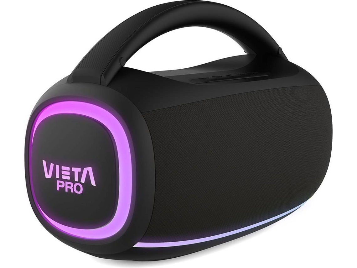 Coluna Bluetooth VIETA Pro Power Max (60 W - Autonomia: 20h - Preto)