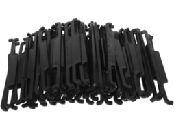 Conjunto De 100 Ganchos Plástico Para Fixação Capas Assento,ideais Veículos.instalação Segura...