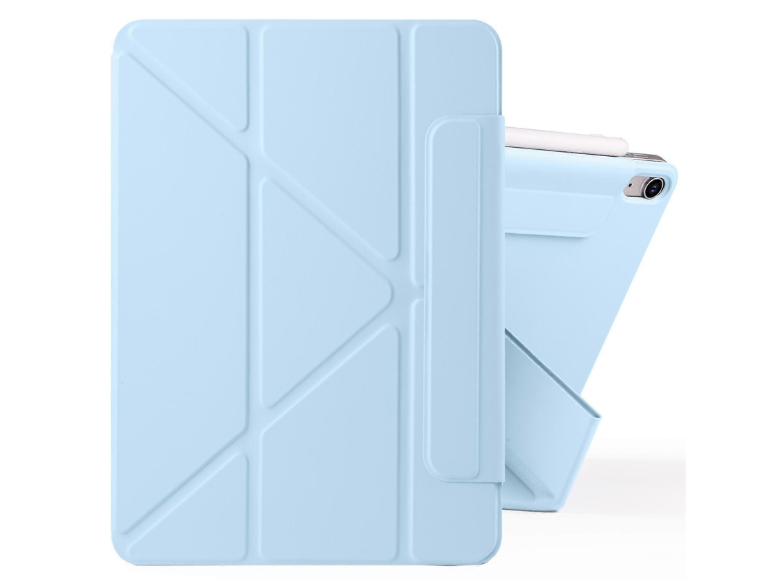 Capa de couro Webake para tablet com deformação magnética e fivela fixa
