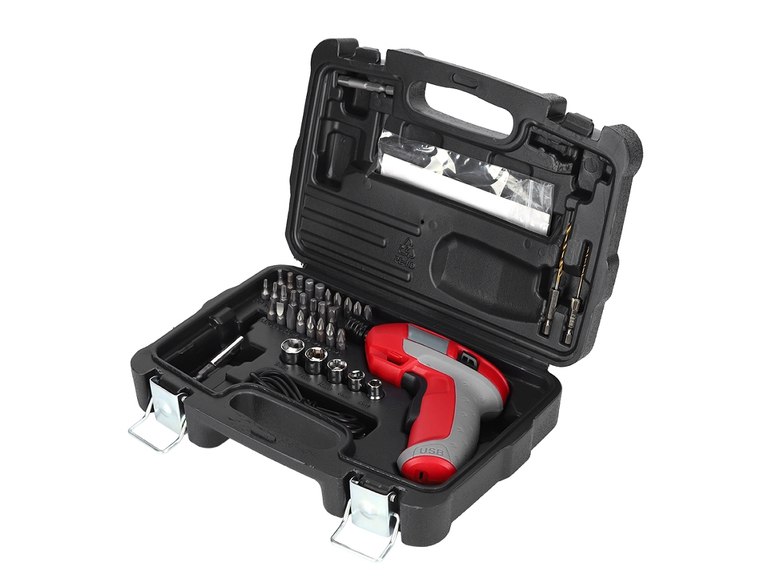 Furadeira Elétrica Sem Fio Laxiscreed Com Led E Bateria De 1500mah Para Bricolagem Fácil E Prática