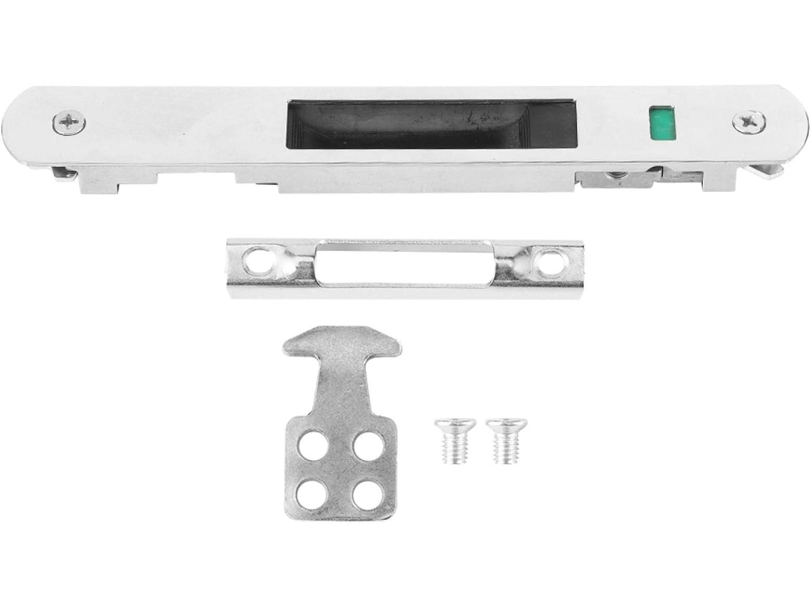 Fechadura Gancho Lurelia Para Janela E Porta Deslizante, Aço Inoxidável, Branca, Sacada
