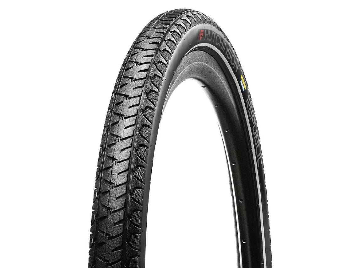 Rígido Republic 26´´ X 2 Urbano Pneu Prateado 26´´ X 2Hutchinson