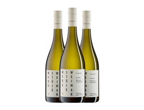 Vinho branco WERKSTÜCK WEIMAR Poetenweg Pinot Auxerrois Seco (0.75 L - 3 Unidades)