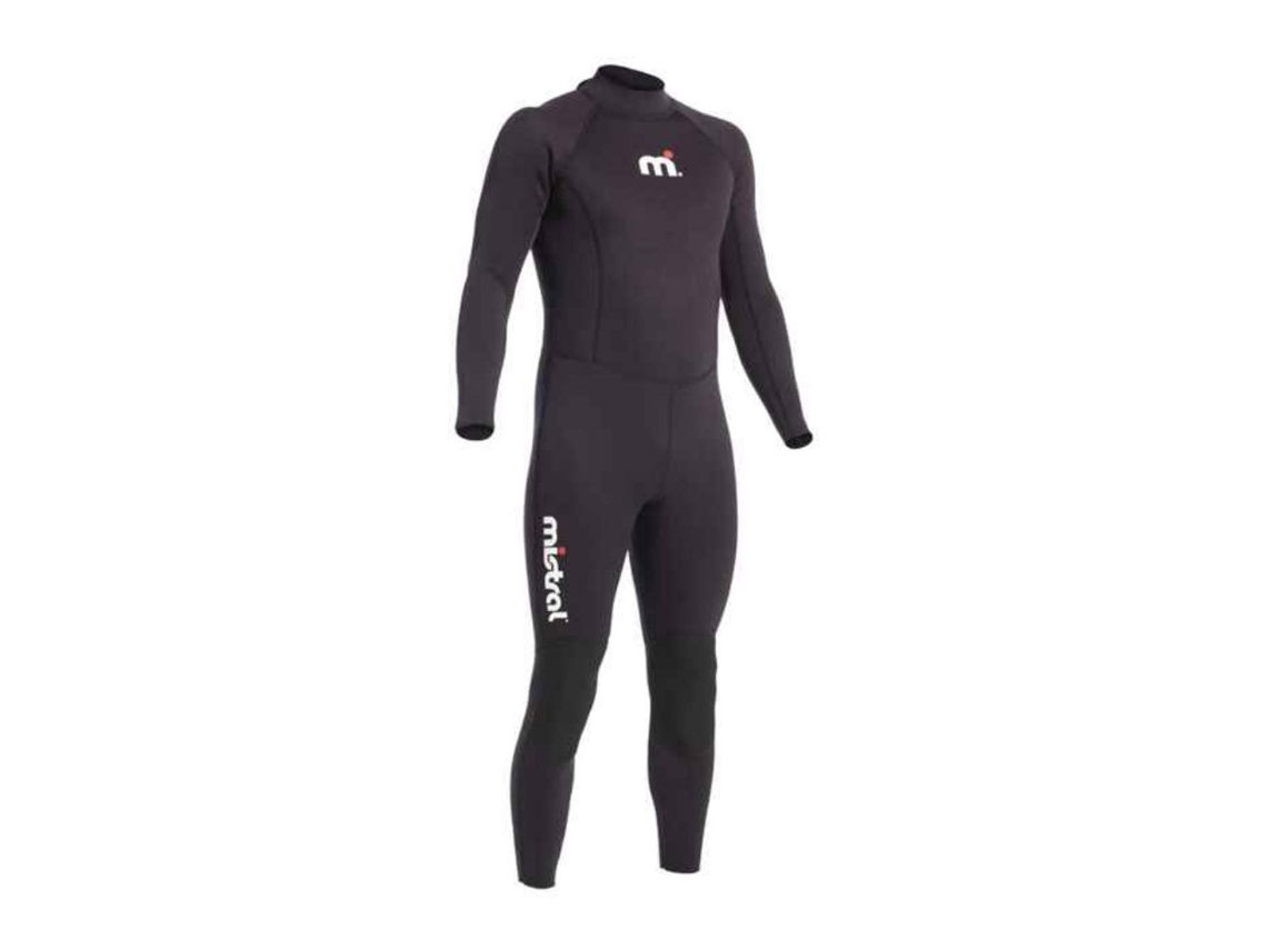 Terno de Neoprene Manga Longa com Zíper Nas Costas Ocean Preto 2Xlmistral