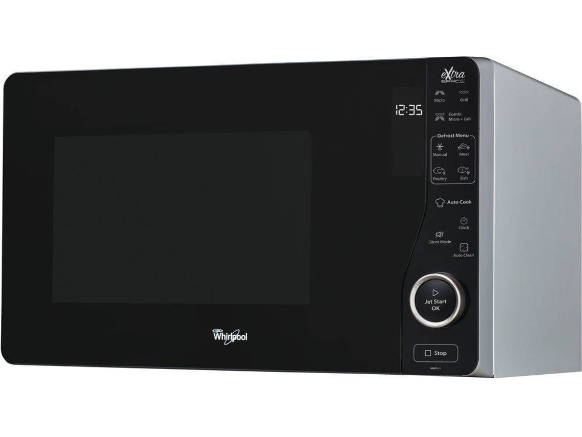 Micro-ondas WHIRLPOOL MWF 427 SL (25 L - Com Grill - Inox)