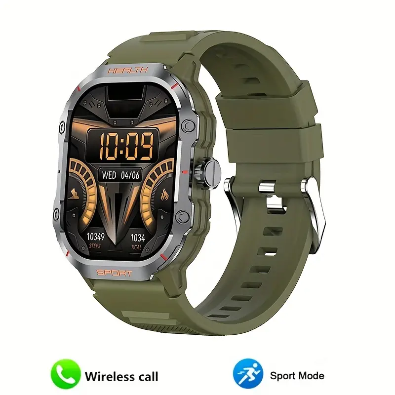 Monitoramento Do Sono com Pressão Arterial Smart Watch Green GODTVAGT