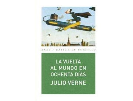 ZEBLAZE - Livro Vuelta al mundo en ochenta dias de Julio Verne Livro Vuelta al mundo en ochenta dias de Julio Verne