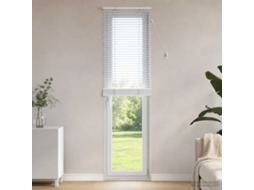 Vidaxl Cortina Veneziana Branco 65 X 250 Cm 35 Mm