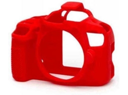 Capa de silicone EASYCOVER Canon 1300D/2000D Vermelho