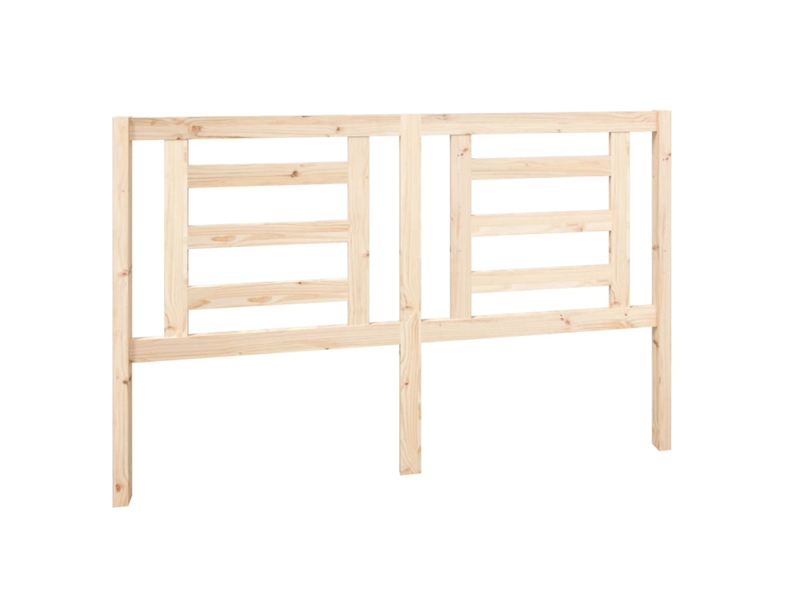 Bed Headboard, Bed Headboards Vidaxl Marrom Madeira De Pinho (156 X 100 Cm)