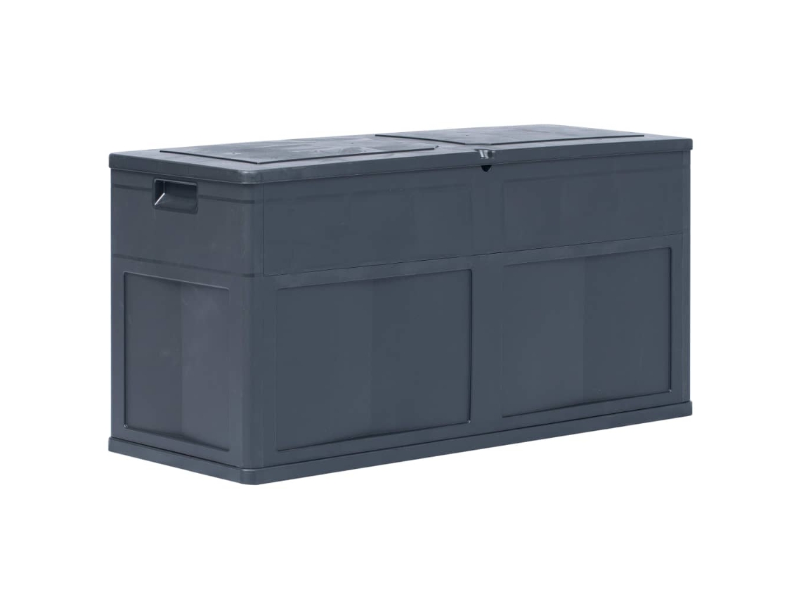 Storage Box, Storage Boxes Vidaxl Preto Plástico (n/a)