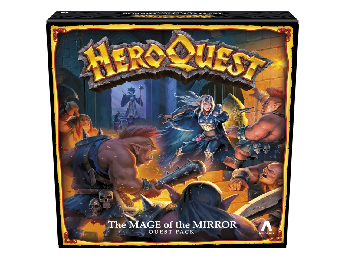 Jogo de Tabuleiro HASBRO GAMING HeroQuest The Mage of the Mirror Idade Mínima Recomendada: 14 anos)