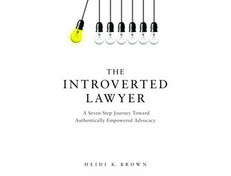 Livro the introverted lawyer de heidi k. brown (inglês)