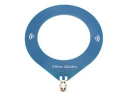 Antena Loop Bb Portátil EOOCOO com Interface Sma e Faixa de Frequência 9,9khz a 181mhz