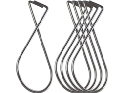 Rebe ganchos de Teto Clip para Teto Falso Ideal para Decorações de Casamentos e Aulas Plata (100)