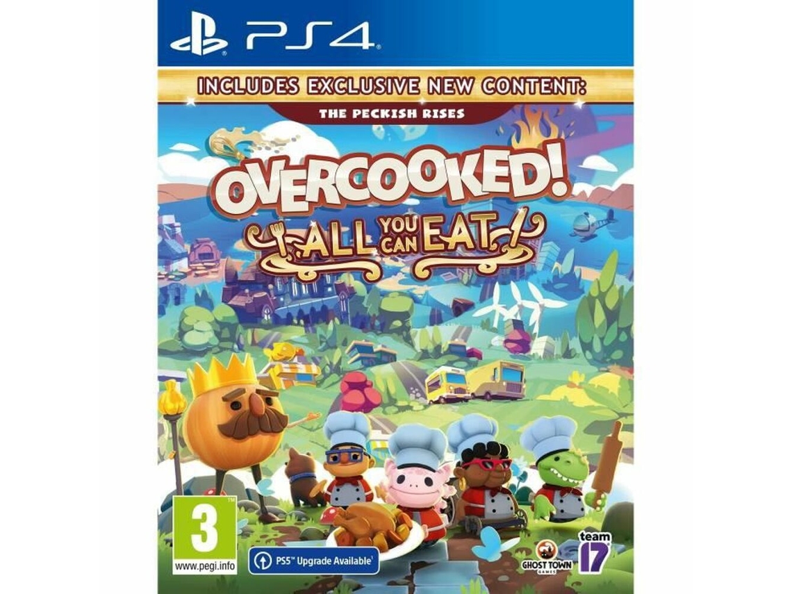 Jogo PS4 Overcooked all you can eat