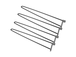 Laxiscreed Conjunto De 4 Pernas De Ferro Para Mesa, 28 Polegadas, Resistência E Estilo Para Seu Móvel
