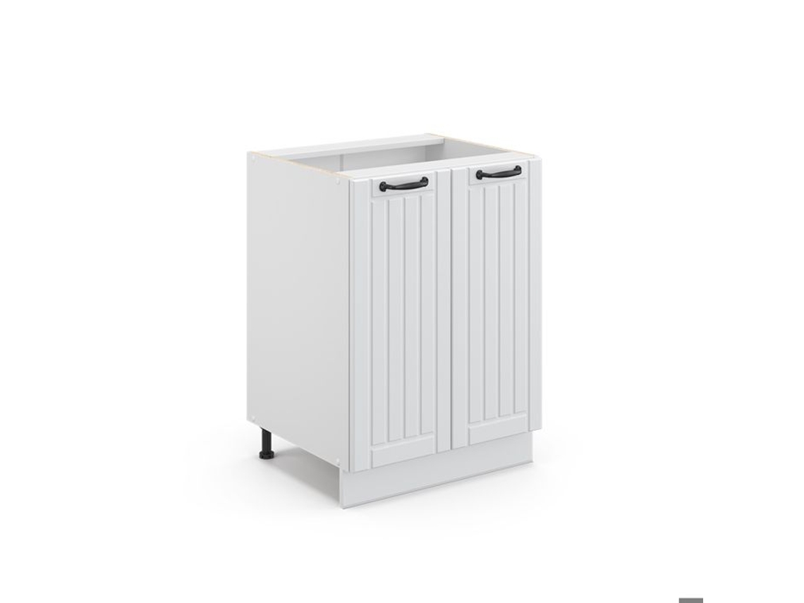 Móvel baixo de cozinha Vicco Fame-Line, branco country, 60 cm sem bancada