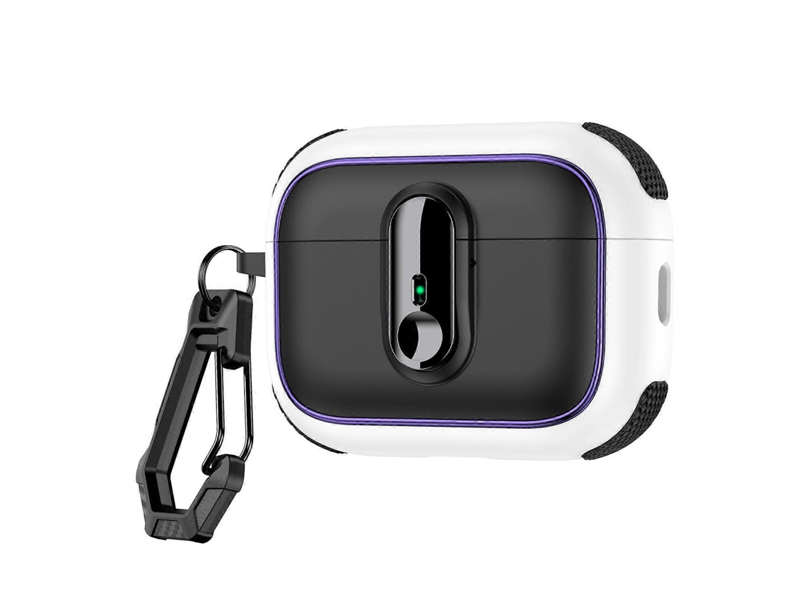 Estojo Magnético Armor Para Fones De Ouvido Sem Fio Airpods Pro Com Trava De Segurança