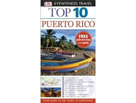 Livro Puerto Rico Eyewitness Top 10 Travel Guide