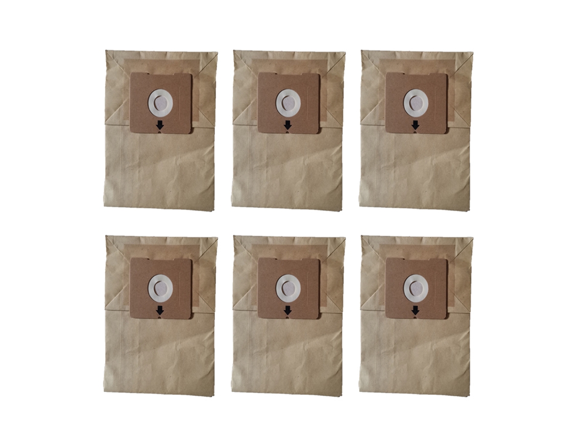 Para bissell zing 4122 vasilha aspirador de pó peças sacos 2154a 2154w saco eliminação automática sujeira substituição 6pcs