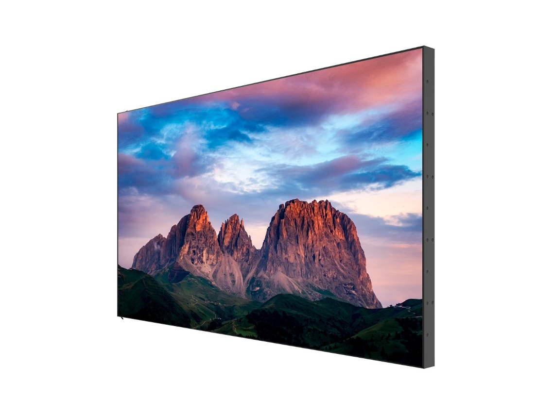 Monitor Videowall 55" FHD Brilho 500 Nit Moldura 3,5 mm funcionamento 24/7 HIKVISION