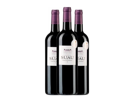 Vinho CHÂTEAU SUAU Château Suau Côtes de Bordeaux (0.75 L - 3 Unidades)