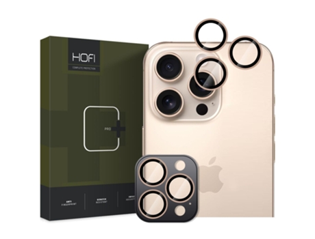 Capa Para Câmera Hofi Camring Pro Iphone 16 Pro / 16 Pro Max Desert Titanium