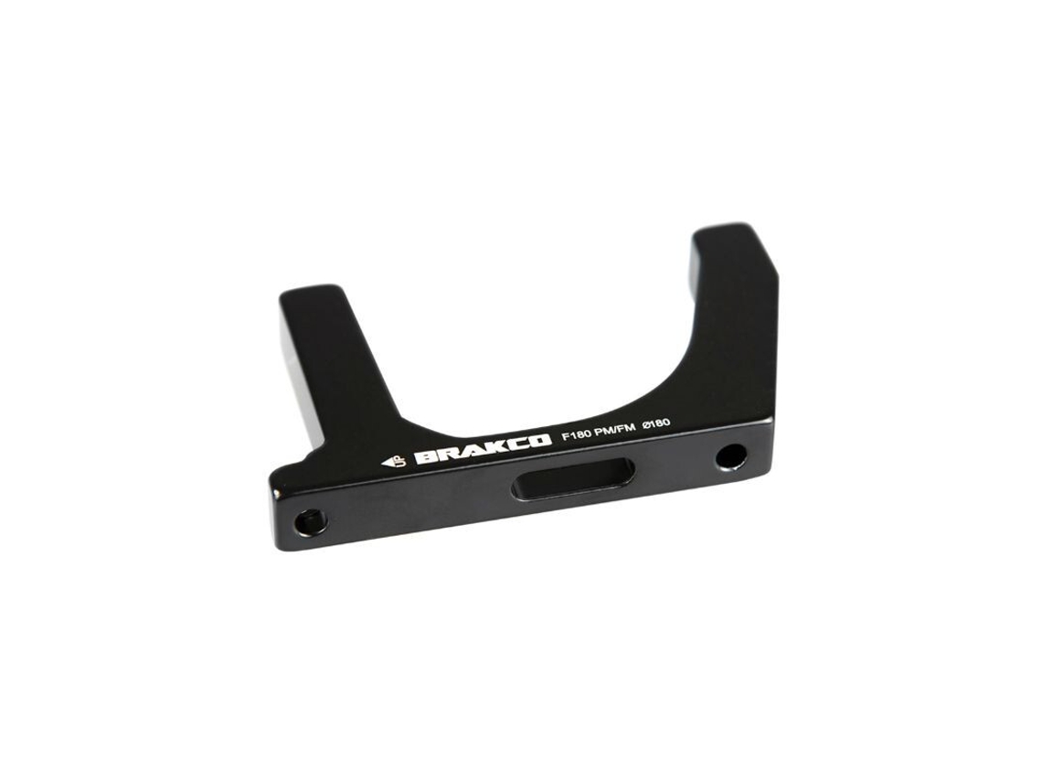 Adaptador do travão de disco dianteiro com pinça no quadro BRAKCO Post-Mount Flat Mount