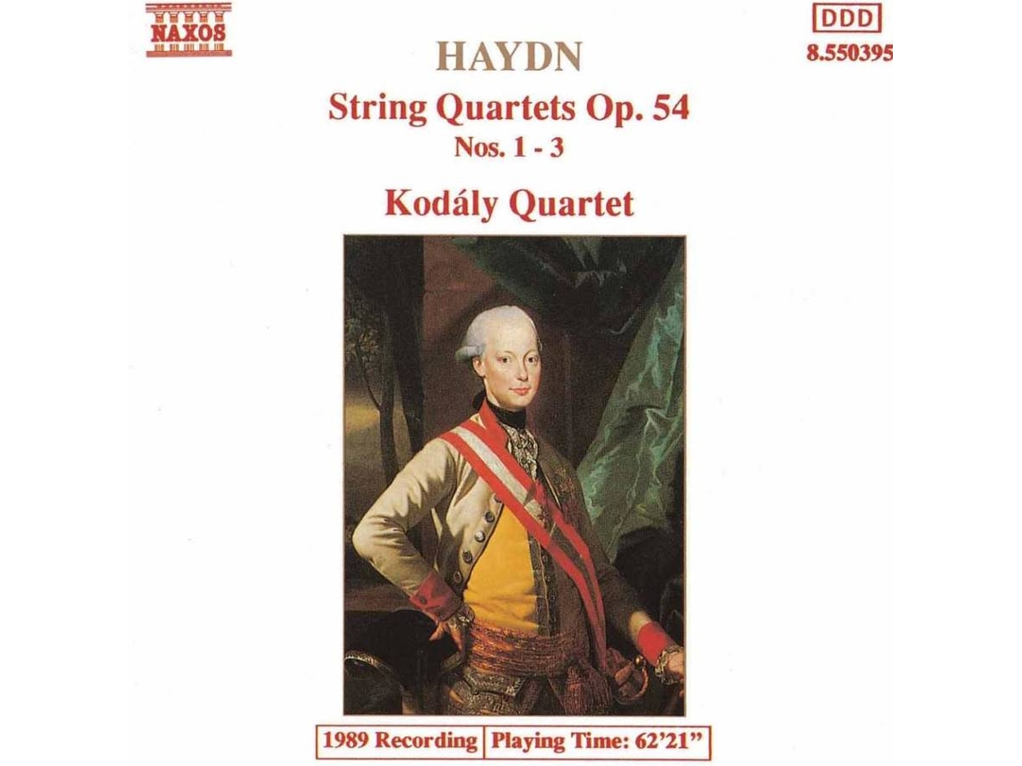 CD Kodaly Quartet - Streichquartette op.54,1-3 (1CD)